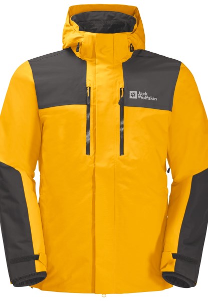 Stevige Gele Xt Collectie Jasper 3in1 Jas M Jack Wolfskin