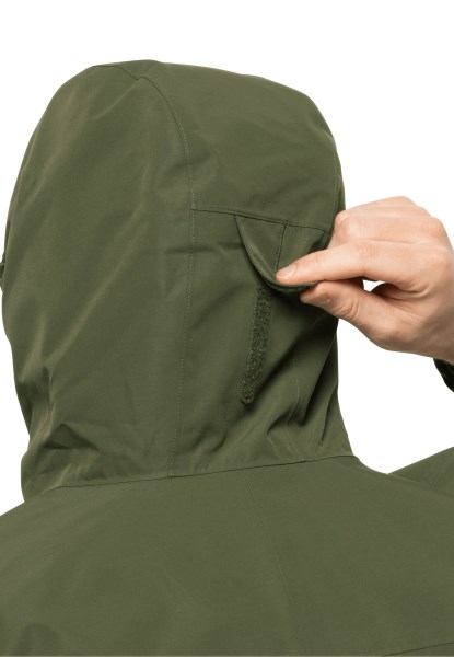 Originele Jack Wolfskin Besler 2l Jas M Greenwood