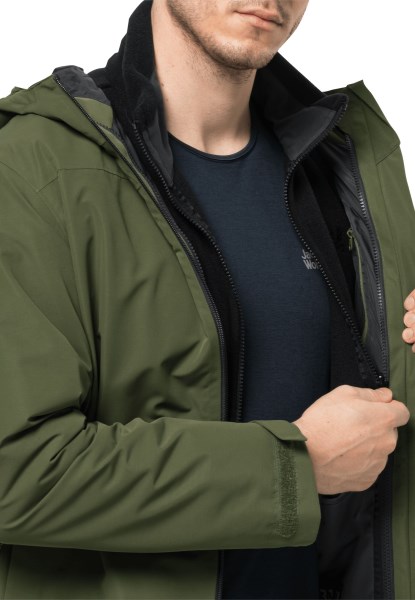 Originele Jack Wolfskin Besler 2l Jas M Greenwood