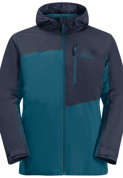 Feldberg 3in1 Jack M Jack Wolfskin Blue Coral Nieuw