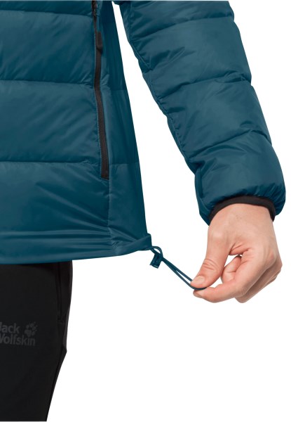Dna Tundra Donsjack M Jack Wolfskin Mode Blauw Koraal