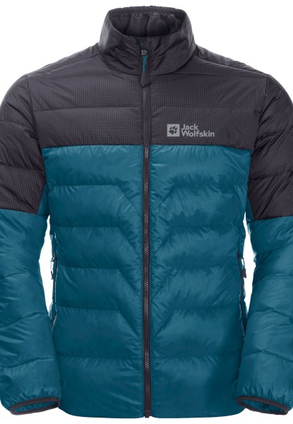 Dna Tundra Donsjack M Jack Wolfskin Mode Blauw Koraal