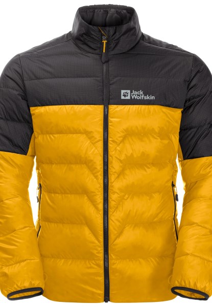Jack Wolfskin Originele Dna Tundra Donsjack M Potig Geel Xt