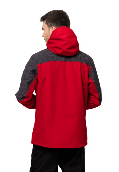 Originele Dna Rapsody Jas M Adrenaline Rode Jack Wolfskin