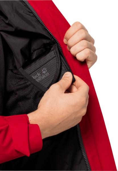 Originele Dna Rapsody Jas M Adrenaline Rode Jack Wolfskin