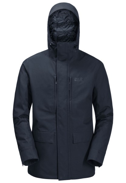 West Coast Jas Jack Wolfskin Collections Nachtblauw