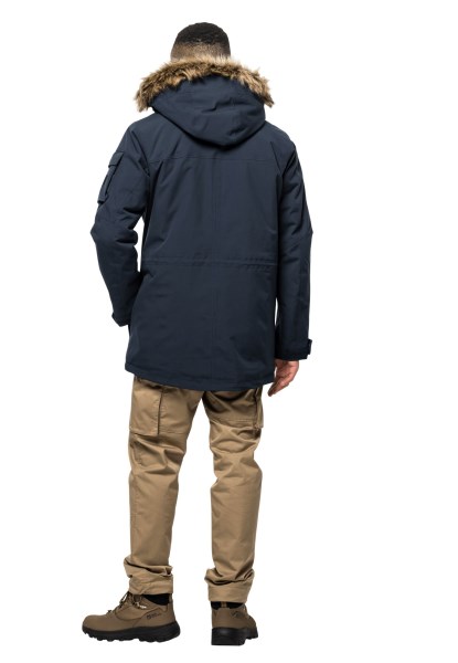 Glacier Canyon Parka Merk Jack Wolfskin Nachtblauw
