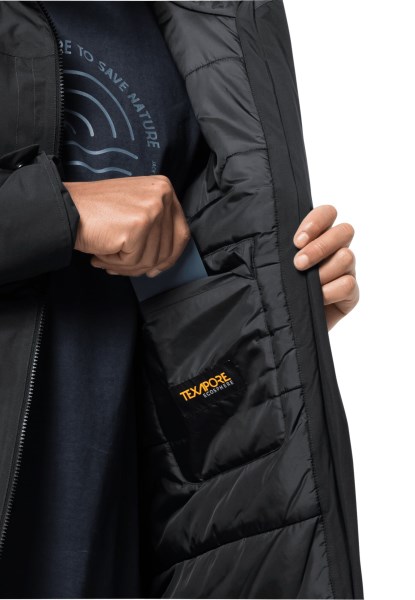 Jack Wolfskin Koenigsbau Parka M Origin Zwart
