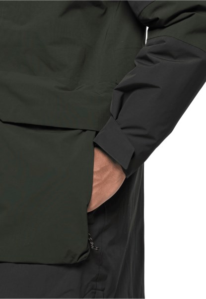 Antieke Groene Jack Wolfskin Alex 2l Ins Parka M Brand