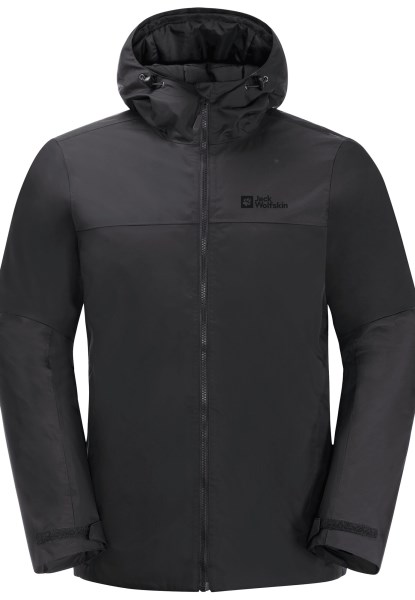 Zwarte Merken Jack Wolfskin Jasper Ins Jas M