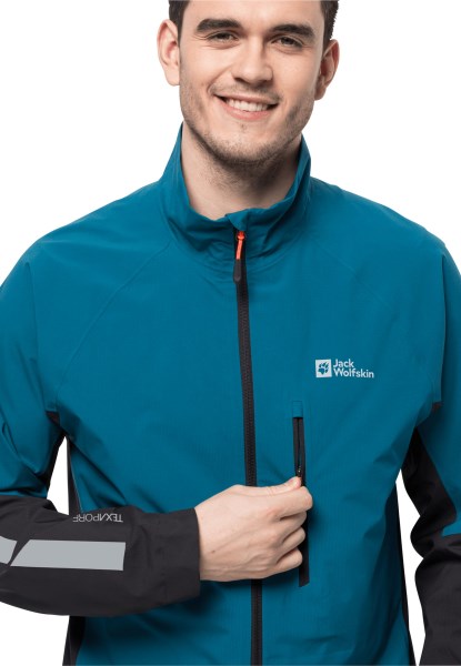 Morobbia 2.5l Jas M Jack Wolfskin Blauw Koraal Merk