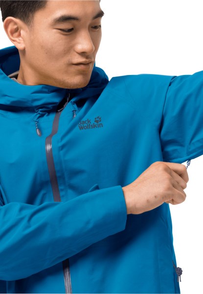 Blue Pacific Jack Wolfskin Merken Hoogste Piek Jas M