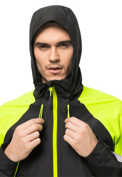 Brand Knipperend Geel Jack Wolfskin Morobbia 2l Jas M
