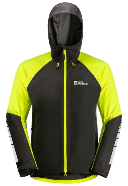 Brand Knipperend Geel Jack Wolfskin Morobbia 2l Jas M