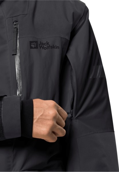 Merken Zwart 1995 Serie Parka M Jack Wolfskin