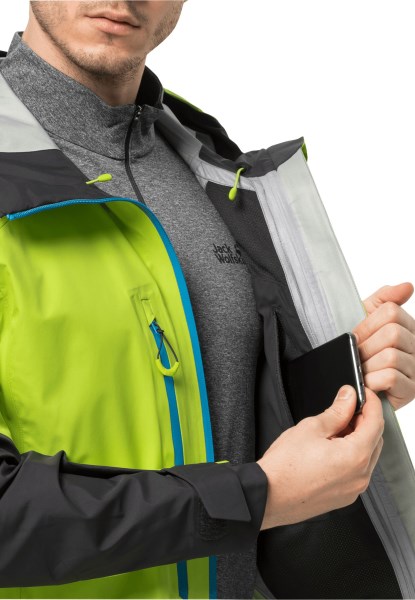 Alpspitze 3l Jas M Collectie Lime Jack Wolfskin