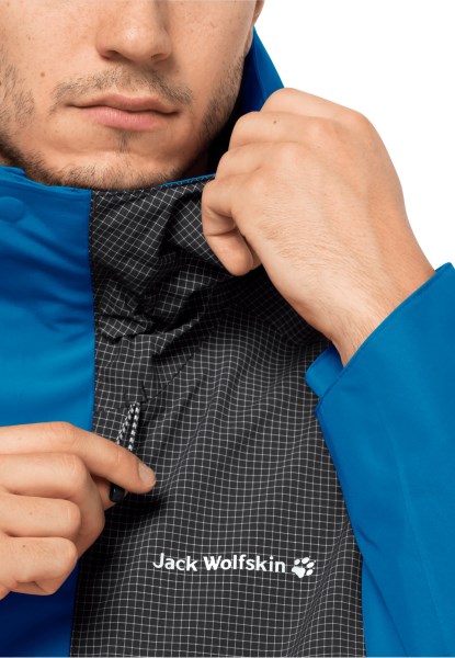 Jack Wolfskin Merk Blue Pacific Dna Blok Jack M