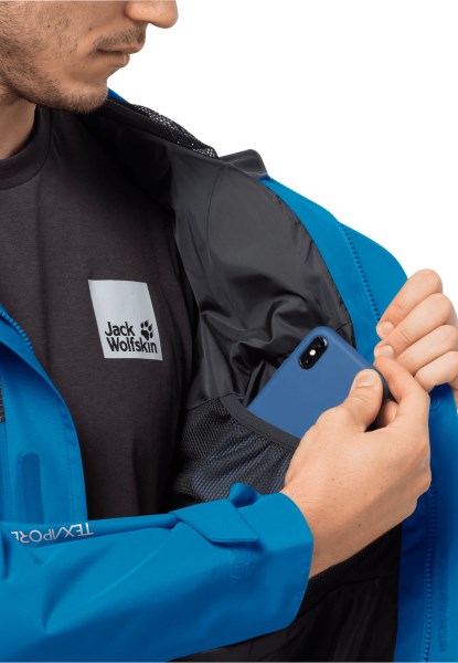 Jack Wolfskin Merk Blue Pacific Dna Blok Jack M