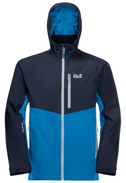 Blauwe Pacific Eagle Peak Jas M Jack Wolfskin Collectie