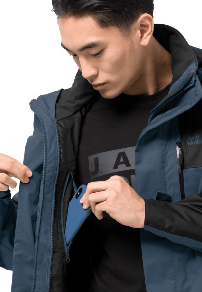 Merk Jack Wolfskin Donderblauw Jasper Flex Heren