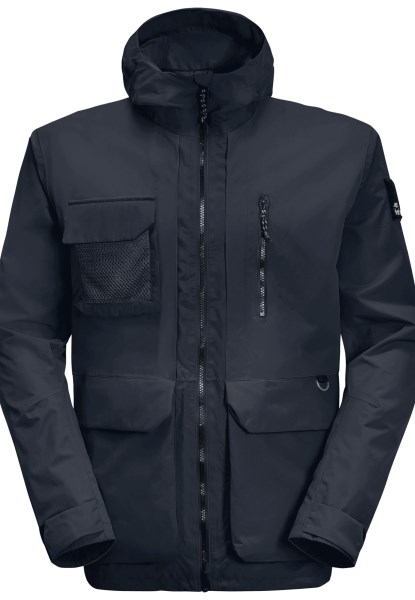 Jack Wolfskin Nachtblauw Origins 365 Rebel Jack M