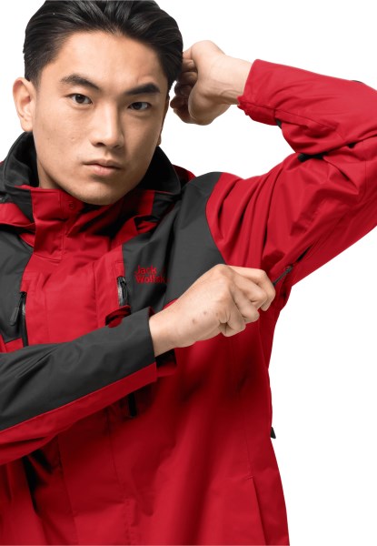 Merk Jasper Flex Heren Jack Wolfskin Adrenaline Rood
