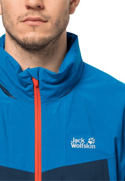 Tourer 2.5l Jas M Jack Wolfskin Collectie Donderblauw