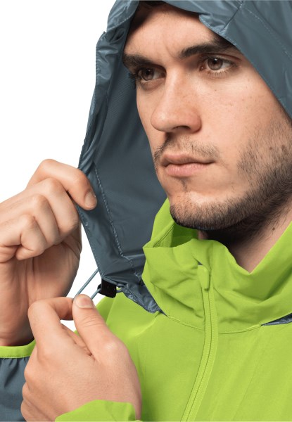 Jack Wolfskin Hot Tourer 2.5l Jas M Storm Grijs