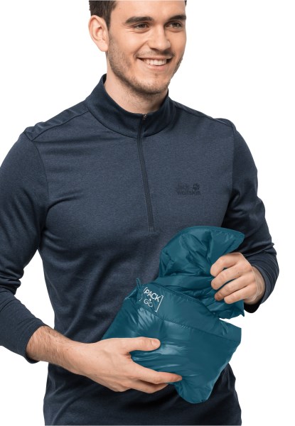 Jack Wolfskin Best Blue Coral Pack & Donzen Vest M