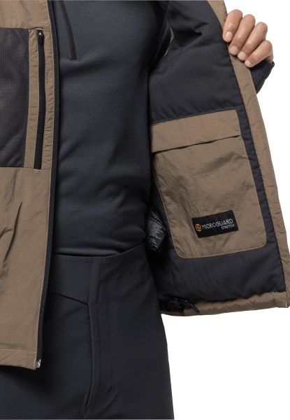 Kastanje Origine Jack Wolfskin Fiets Woon-werkverkeer Ins Vest M