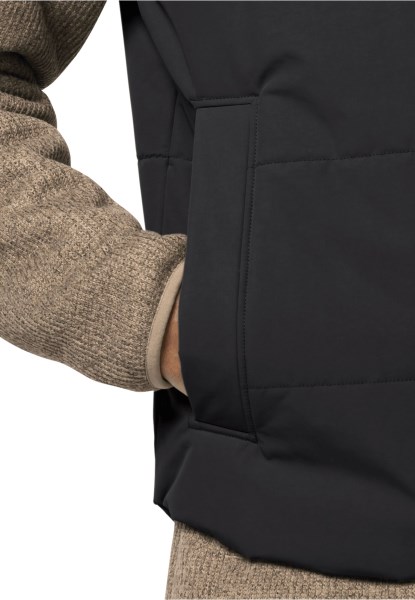Origineel White Frost Vest M Jack Wolfskin Zwart