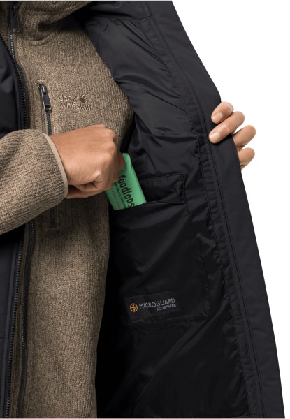 Origineel White Frost Vest M Jack Wolfskin Zwart
