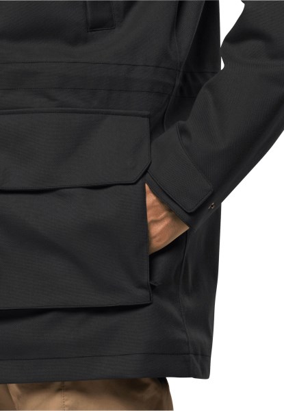 Zwarte Merken Felle Wind Parka M Jack Wolfskin