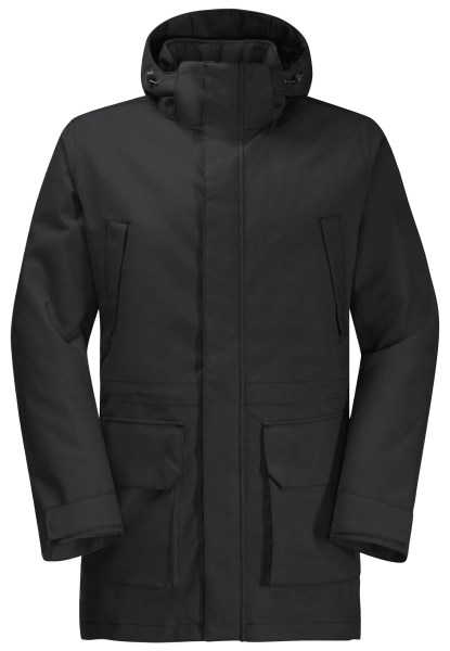 Zwarte Merken Felle Wind Parka M Jack Wolfskin