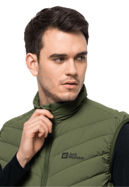 Collecties Greenwood Jack Wolfskin Atletisch Donsvest M