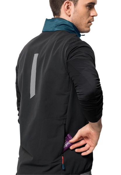 Jack Wolfskin Blauw Koraal Nieuw Morobbia Ins Vest M