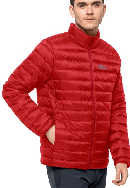 Jack Wolfskin Collection Pack & Go Donsjack M Adrenaline Rood
