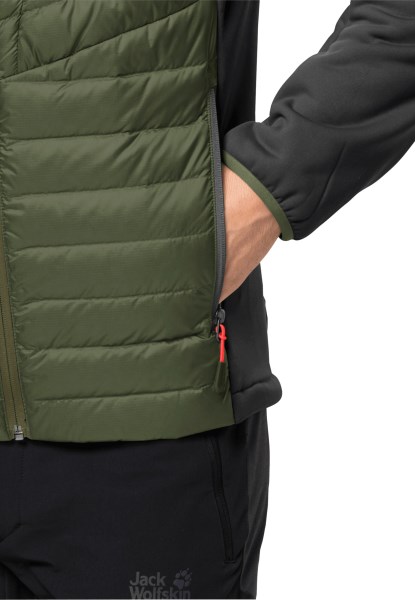 Jack Wolfskin Nebelhorn Dons Hybride M Origins Greenwood