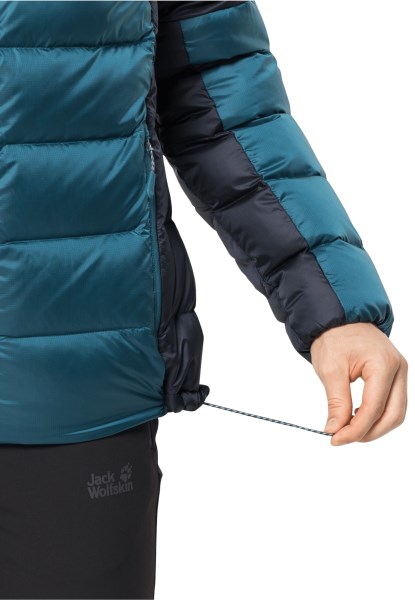Fashion Nebelhorn Dons Hoody M Jack Wolfskin Blauw Koraal