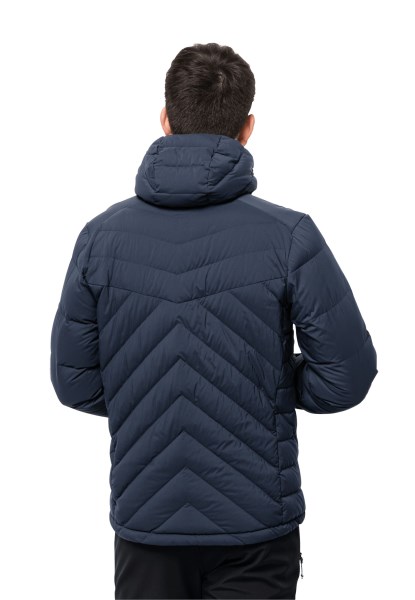 Origin Jack Wolfskin Atletische Dons Hoody M Nachtblauw