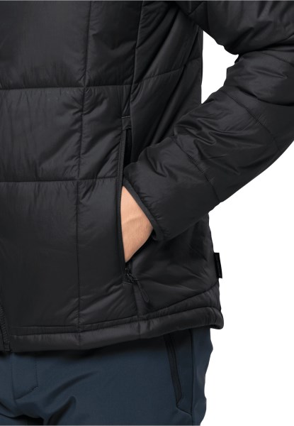 Jack Wolfskin Zwarte Collectie Bergland Ins Hoody M