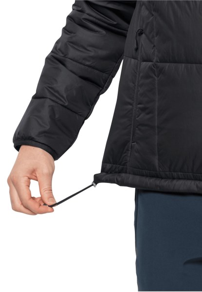 Jack Wolfskin Zwarte Collectie Bergland Ins Hoody M