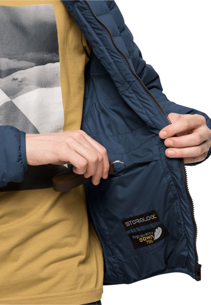 Donderblauw Jack Wolfskin Origineel Gloeiend Bergjack M