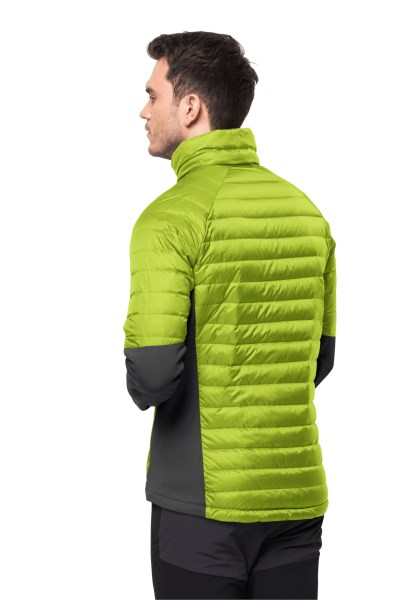 Nebelhorn Dons Hybride M Lime Jack Wolfskin Nieuw