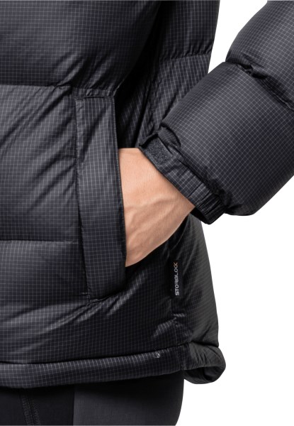 Jack Wolfskin Merk Dna Tundra Xt Donsjack M Adrenaline Rood
