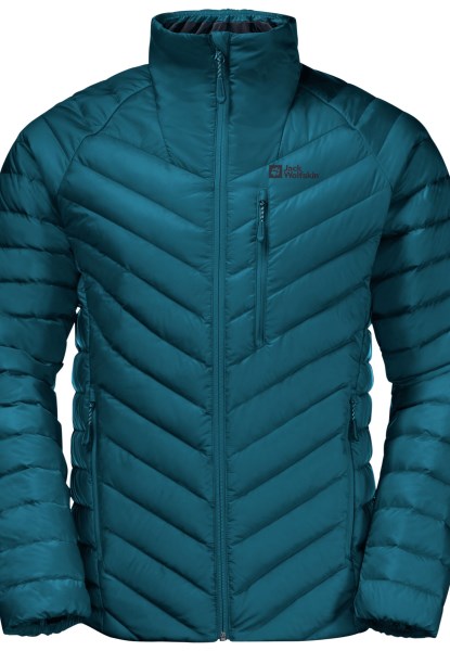 Jack Wolfskin Passamani Donsjack M Warm Blauw Koraal