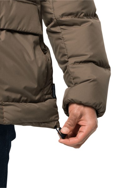 Kastanje Fashion Jack Wolfskin Bevroren Meer Jas M