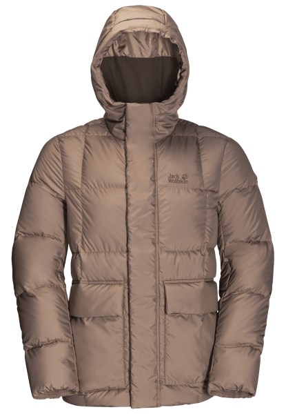 Kastanje Fashion Jack Wolfskin Bevroren Meer Jas M