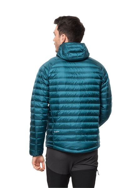 Blauw Koraal Passamani Donzen Hoody M Origin Jack Wolfskin