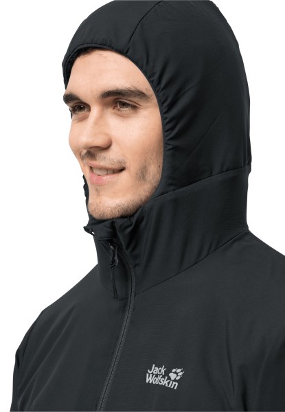 Jack Wolfskin Jwp Atmos Jas M Nieuw Zwart